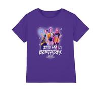 KPOP Demon Hunters Huntrix It's My Birthday Group T-Shirt Bambini, Viola, 5-6 A