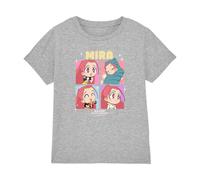 KPOP Demon Hunters - Huntrix Mira Chibi Boxes Kids T Shirt, Heather Grey, 9-11