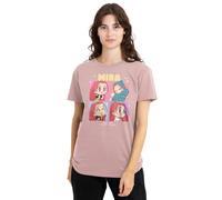 KPOP Demon Hunters Huntrix Mira Chibi Boxes T-Shirt Donna, Rosa, XXL