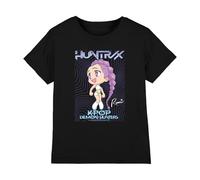 KPOP Demon Hunters - Huntrix Rumi Poster Kids T Shirt, Black, 7-8
