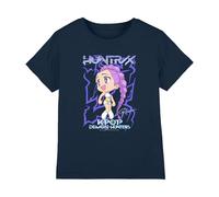 KPOP Demon Hunters - Huntrix Rumi Poster Kids T Shirt, Navy, 3-4