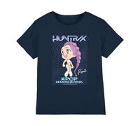 KPOP Demon Hunters - Huntrix Rumi Poster Kids T Shirt, Navy, 5-6