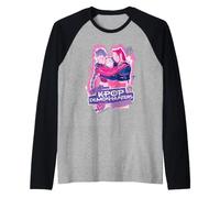 KPOP Demon Hunters Huntrix Scrapbook Group Maglia con Maniche Raglan