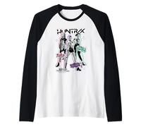 KPOP Demon Hunters Huntrix Scrapbook Poses Maglia con Maniche Raglan