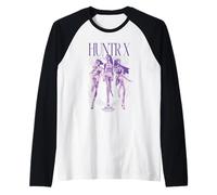 KPOP Demon Hunters Huntrix World Tour Poster Maglia con Maniche Raglan