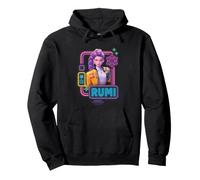 KPOP Demon Hunters Rumi Glowing Lights Felpa con Cappuccio