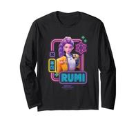 KPOP Demon Hunters Rumi Glowing Lights Maglia a Manica
