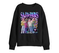 KPOP Demon Hunters Saja Boys Bootleg Felpa Bambini, Nero, 9-11 A