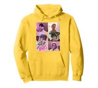 KPOP Demon Hunters Saja Boys Era Grid Felpa con Cappuccio