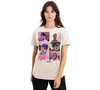 KPOP Demon Hunters Saja Boys Era Grid T-Shirt Donna, Naturale, M