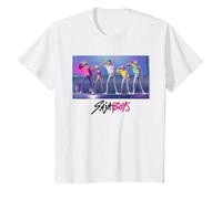 KPOP Demon Hunters Saja Boys Soda Pop Dance Maglietta, Bambini, Bianco, 10 Anni