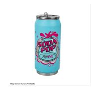 Cinereplicas KPOP DEMON HUNTERS - Tazza termica con cannuccia Soda Pop Can