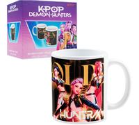KPop Demon Hunters Ufficiale Huntrix Tazza Simpatica 315ml Tazze Ceramica Tè e
