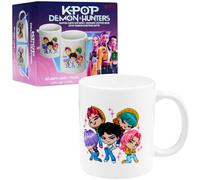 KPop Demon Hunters Ufficiale Saja Boys Tazza Simpatica 315ml, Tazze Ceramica Tè e Caffè, Adatto al Microonde e Alla Lavastoviglie, Regali per Lei (Bianco Saja Boys)