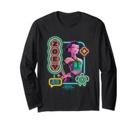 KPOP Demon Hunters Zoey Glowing Lights Maglia a Manica