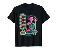 KPOP Demon Hunters Zoey Glowing Lights Maglietta