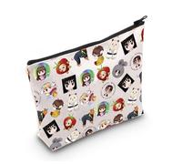 Kpop Monster Character Fan Makeup Bag Korean Music International Police Cosmetic Bag Sing Dance Team Group Gift, Interpol