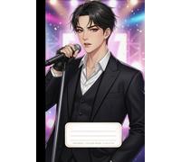 Kpop Notebook: K-Pop Aesthetic College Ruled Notebook for Fans, Teens & Adults: Idol Boy Edition