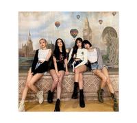 Kpop - Poster su tela Blackpink 36, decorazione per camera da letto, sport, ufficio, camera da letto, regalo, senza cornice, 50 x 50 cm