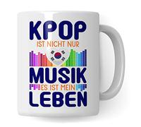 Kpop, tazza da caffè con stampa K pop, Corea del Sud, pop, idea regalo