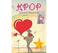 KPOP Word Search: Puzzle Book Word Searches with Easy-to-Read Print | 6x9 Inches, 110 Pages | 50+ Puzzles ? A Fun Gift for Vacations, Holidays, and Leisure Time
