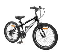 KPOUTRFG Mountain bike da 20 pollici, 6 marce, colore bianco