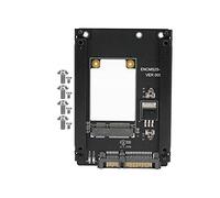 KPOYTWRDN Scheda Adattatore da MSATA a SATA3.0, Lettore Disco Rigido SSD, Scheda di espansione Trasmissione ad Alta velocità da 6 Gbps con Design Plug And Play per Laptop e PC Desktop