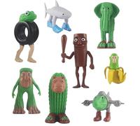 KPPFHBLI Tung Tung Tung Sahur Giocattolo, Regalo di Decorazione del Scrivania, Giocattolo Brainrot Italiano, Regalo di Natale Senza Senso, Artigianato Divertente Italiano