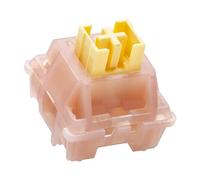 KPREPUBLIC Outemu Silent Peach V3 Switch Silent Lemon V3 Interruttore lineare tattile lime per tastiera meccanica POM PA66 Lubed Factory Lubed (OTM V3 Silent Peach No LiGuide Switch x90)