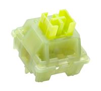 KPREPUBLIC Outemu Silent Peach V3 Switch Silent Lemon V3 Interruttore lineare Tattile Lime per Tastiera Meccanica POM PA66 Lubed Factory Lubed (OTM V3 Silent Lemon No LiGuide Switch x70)