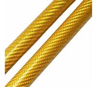 Kpuwers Cofano Anteriore del pistone per Ford per Focus | 1st C170 Mk1 1998-2007 Supporto Per Sollevamento Cofano(Yellow carbon fiber)