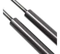 Kpuwers Cofano Anteriore del pistone per Mitsubishi per L200 | Per Triton Per Strada Per Fiat Per Terzino Per Ram 1200 2015-2021 Supporti Cofano Anteriore(Carbon Fiber Black)