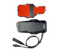 KPwetpmmT Supporto di montaggio compatibile con i sistemi di comunicazione Cardo Packtalk e Packtalk PRO(With Glue Plate)