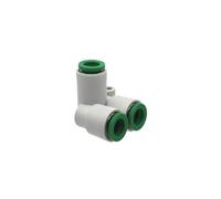 KQ2H,2L,2U,2T,2TW,2D,2LU,2UD AS VHK2,3 Connettore di uguale diametro dritto angolo retto tre quattro((50pcs) KQ2LU)