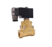 KQCELQMKQ 70bar Air Compressor Solenoid Valve 1/2" 3/4 1 inch Orifice 15/20/25mm NC 220V 110V 24V High Pressure Brass Water Valve 1000psi(1/2",AC24V)