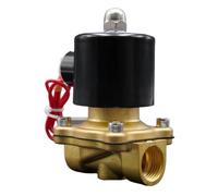 KQCELQMKQ Brass Solenoid Valve G1/4" G3/8" G1/2" G3/4" G1,Normally Closed Valve, AC110V 220V 380V 24V DC12V 24V,Water Valve(1/2",DC24V)