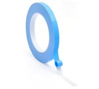 KQDRAVINE Nastro biadesivo termico, 25 m x 10 mm x 0,2 mm Adesivo termoconduttivo Nastro adesivo resistente al calore Autoadesivo Per dispositivi elettronici Illuminazione a LED, automobilistica