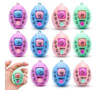 KQDRAVINE Set di 12 Forbici Giocattolo, Sasso, Carta, Forbici, Portachiavi Bambini, Piccoli Regali per Bambini, Bomboniere per Feste di Compleanno, Mini Giochi, Regali per Feste di Compleanno