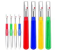 KQDRAVINE Set di 8 separatori per cuciture, 4 grandi e 4 piccoli, per separatori di cuciture professionali, per separare con precisione le cuciture, accessori da cucito per riparazioni di tessuti, fai