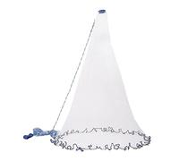 KQFCAZRE 8/10/12 Piedi Esca da Pesca a Mano Getta Facile Nylon Resistente, 10ft