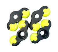 KQFCAZRE Adattatori per Piedini a Pressione per Stanza, Accessori di Stabilità, Resistenza Stabile, Resistenza della Bicicletta, 4, con Otto Palle