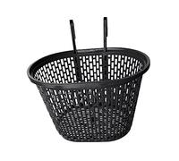 KQFCAZRE Cestino Anteriore per Bicicletta con Ganci, Robusto, 12x9,6x8 Pollici, Ideale per E Il Ciclismo. Facile Da Smontare E Rimuovere. Materiale PP