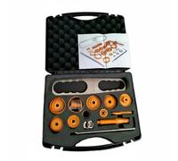 KQFCAZRE Estrattore per Assi Bici Strumento Pressa Movimento Centrale Cuscinetti Chiave 8 in 1 Blocchi Pressa Installazione Rimozione Lega Alluminio Acciaio, with Box