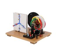 KQFCAZRE Generatore CA/corrente Continua Azionato a Mano Manuale Generatore CA/corrente Continua Trifase Sperimentale Strumento per Insegnanti