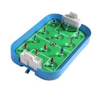 KQFCAZRE Gioco di Calcio a Molla Molle Interattivo da Tavolo Stabile Biliardino per Casa, Blue