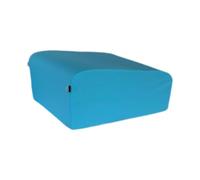 KQFCAZRE Macchina per, Box per Allenamento Glutei per Palestra Domestica, con Piattaforma, Esercizio Ponte per Glutei, Allenamento della, Azzurro Chiaro