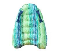 KQFCAZRE Maniglie Laterali Centro Imbottito Tavola Surf Gonfiabile Tavola Surf Gonfiabile Bambini Gioco Acquatico, Multicolore