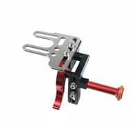 KQFCAZRE Supporto Subacqueo Regolabile Portatile Supporto Girevole a 360 Gradi Compatto per Utenti di Telecamera da Azione, Amanti Delle Immersioni, Immersione, Nero E Rosso