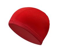 KQFCAZRE Swim cap per Adulti Donna Uomo Cuffia Piscina Tessuto Comodo Non Stringe Mantiene Capelli Puliti Adatta per Nuoto Palestra Relax Bagno Sport Misura, Rosso