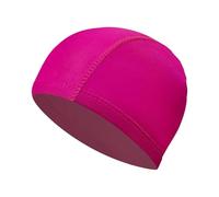 KQFCAZRE Swim cap per Adulti Donna Uomo Cuffia Piscina Tessuto Comodo Non Stringe Mantiene Capelli Puliti Adatta per Nuoto Palestra Relax Bagno Sport Misura, Rosa Rossa